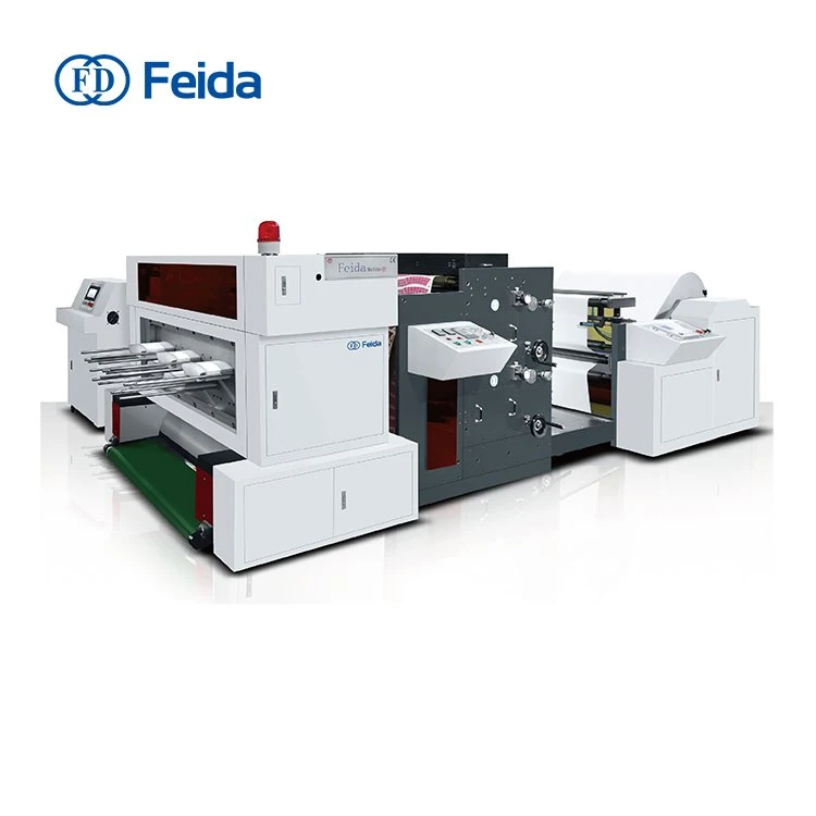 롤 다이 펀칭기 인라인 Flexo 인쇄